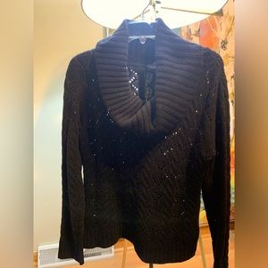 Lord & Taylor Black Cashmere sweater